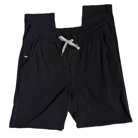 Vuori Ponto Performance Pants 30” Black Heather - Size Medium - Picture 2 of 2